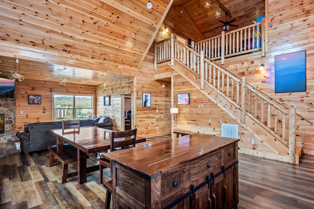 Enjoy the convenience of having the kitchen and dining area side by side