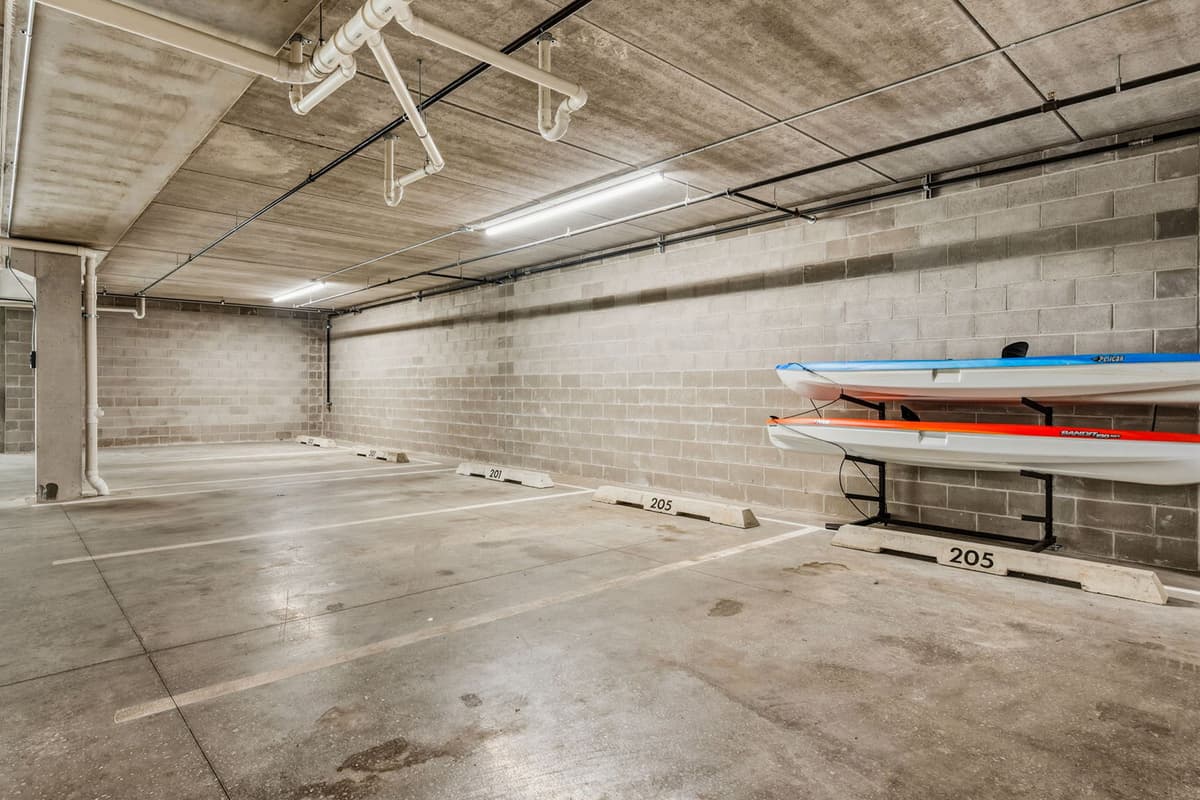 Convenient parking is available with two dedicated parking spots for guests. 