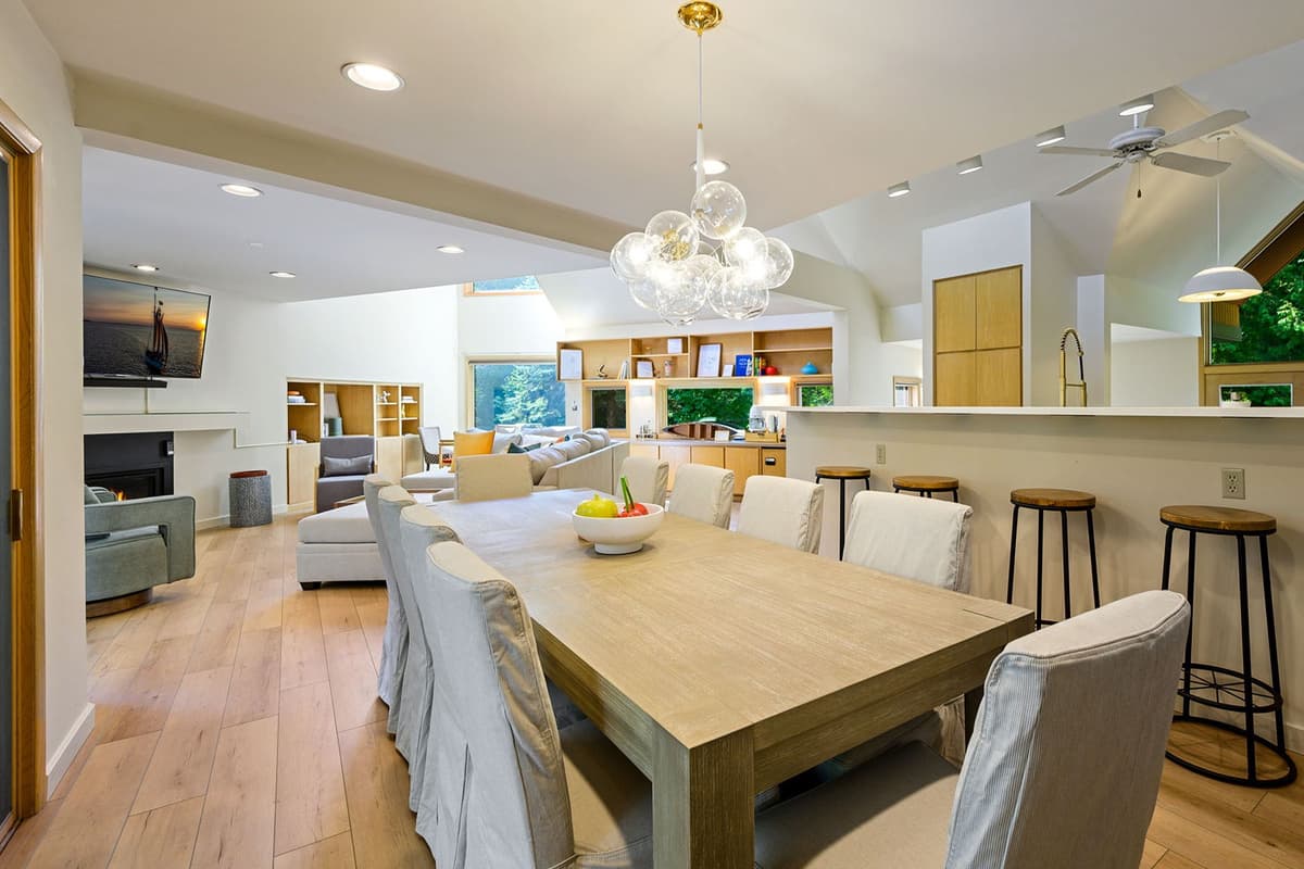 Enjoy the spacious, open-concept living area designed for easy gathering and relaxation.