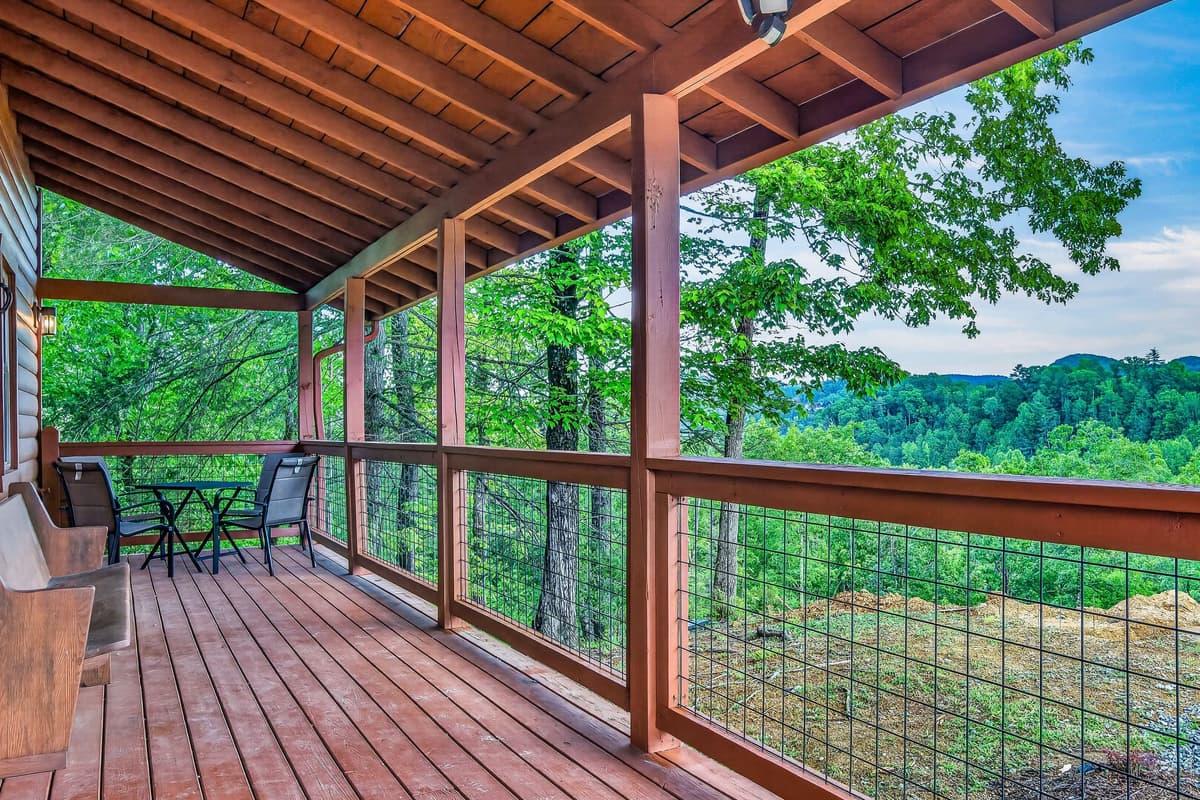 Breathe in the fresh mountain air and let the peaceful scenery set the mood for your stay.