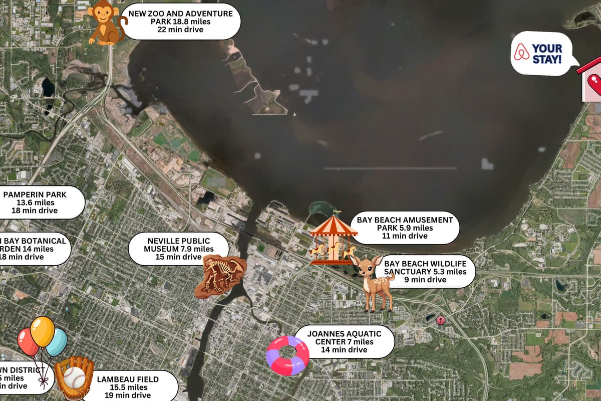 Enjoy a convenient location close to some of the area’s most popular attractions. After a day of exploring, return to the comfort of your vacation home and relax while still being close to everything you want to see and do.