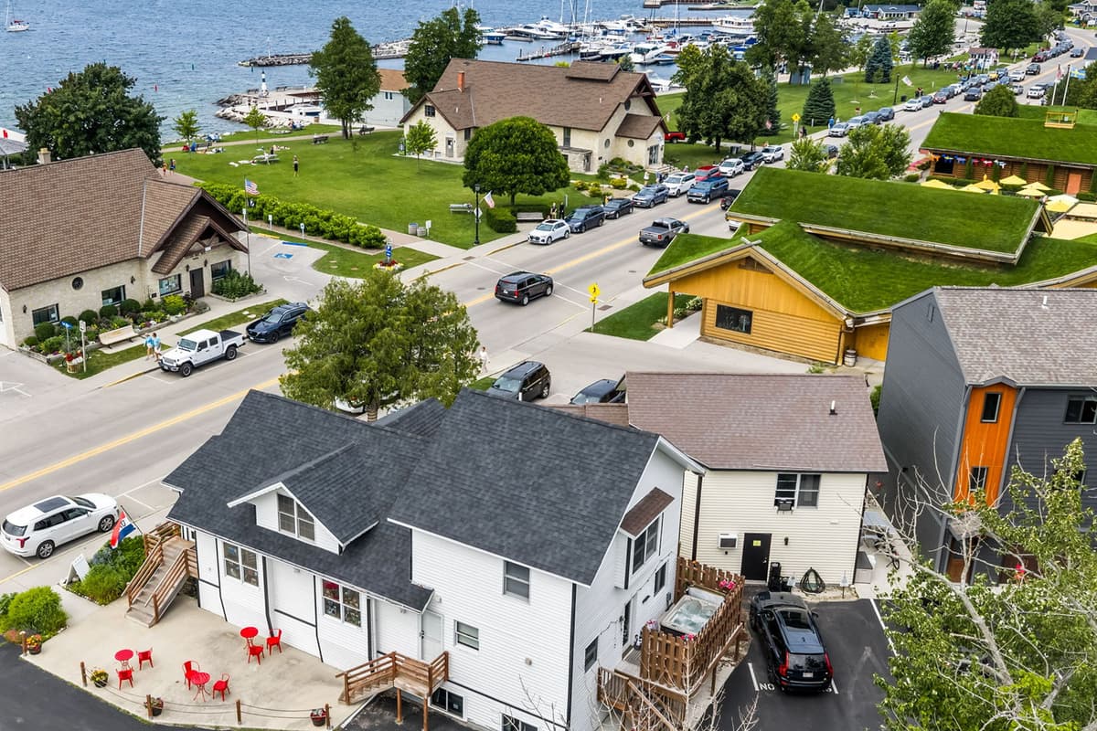Located right in downtown Sister Bay, this home puts you close to the best of Door County.