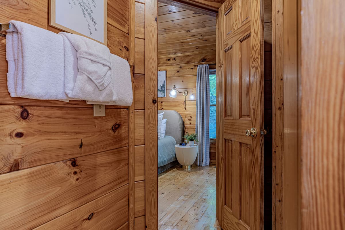Fresh towels are ready to make your stay even more comfortable.