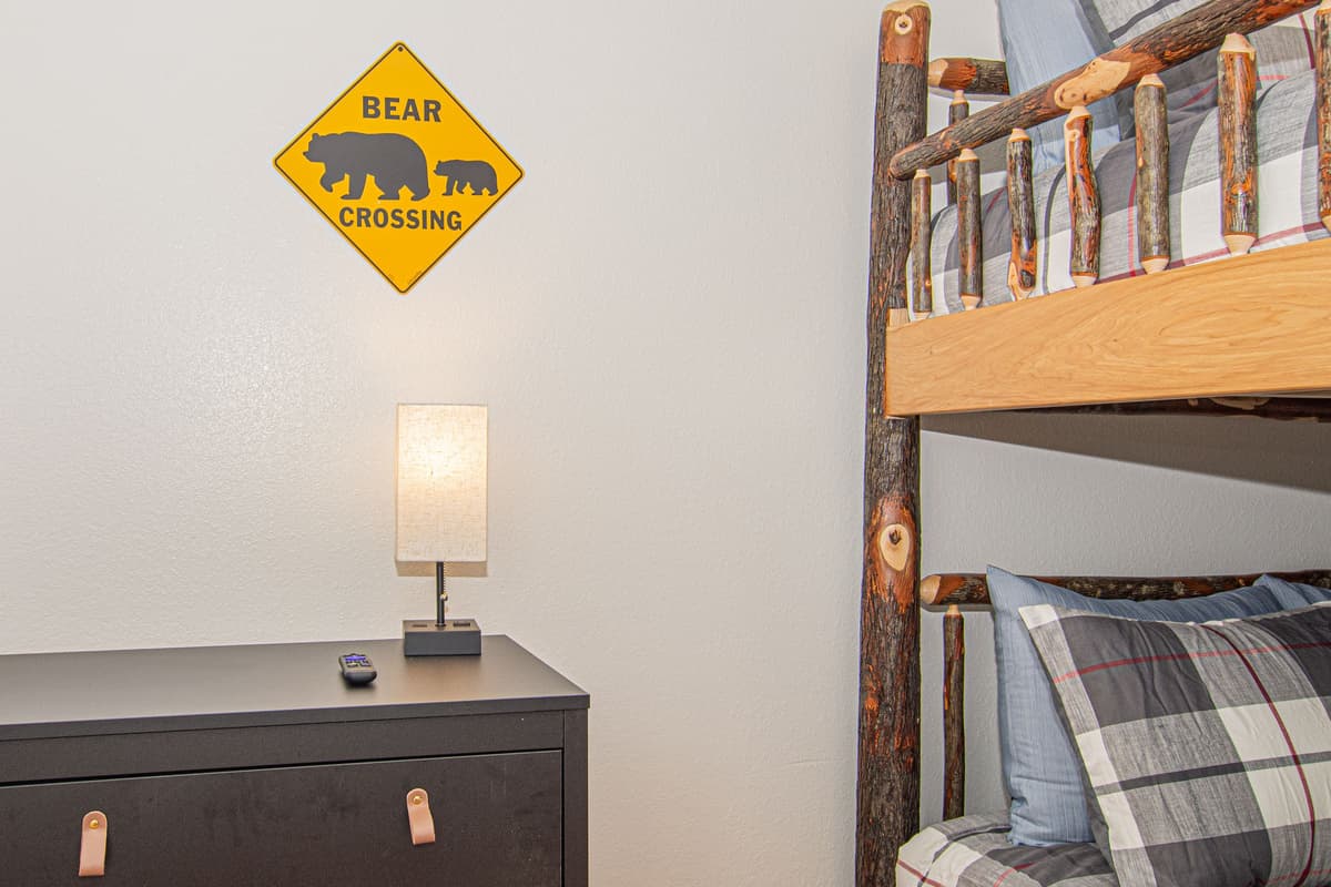 A fun and cozy space to make memories during your stay.
