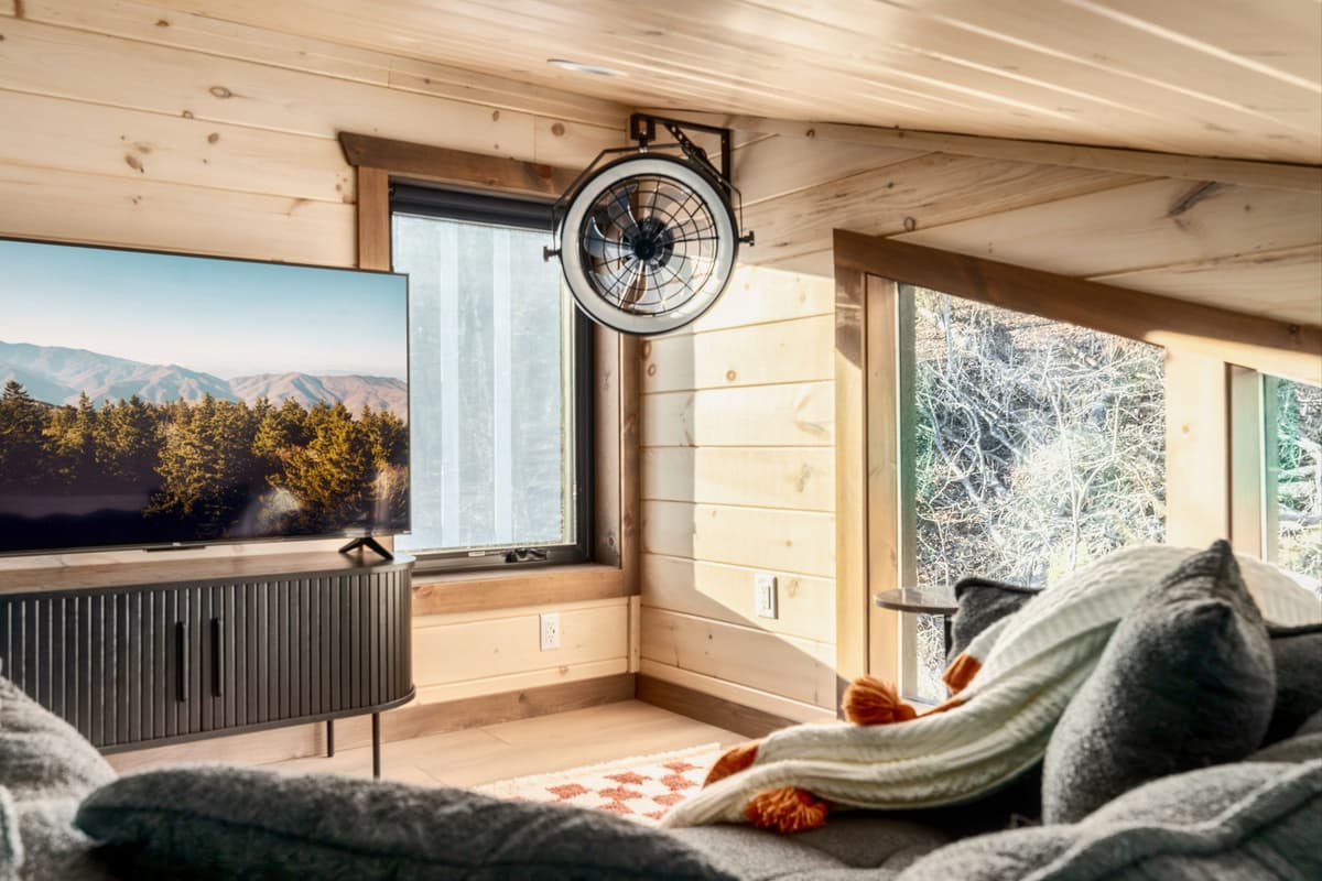 Turn on the TV for a movie night, catch up on your favorite shows, or simply enjoy some quiet downtime in this cozy loft retreat.