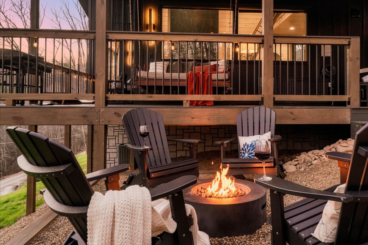 Roast marshmallows, share stories, play games, or simply sit back and enjoy the warmth of the fire with your favorite people.