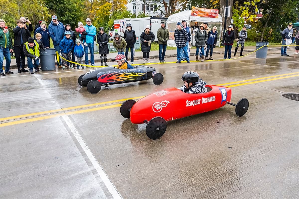 Join the fun at Sister Bay Fall Fest every October, a lively weekend filled with local food, music, and activities celebrating the beauty of fall in Door County!