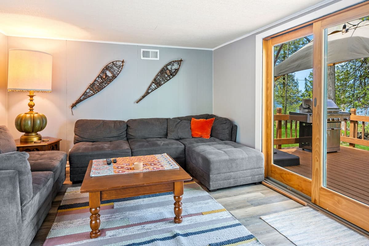 Gather with family and friends for an evening of movies, conversation, and downtime.