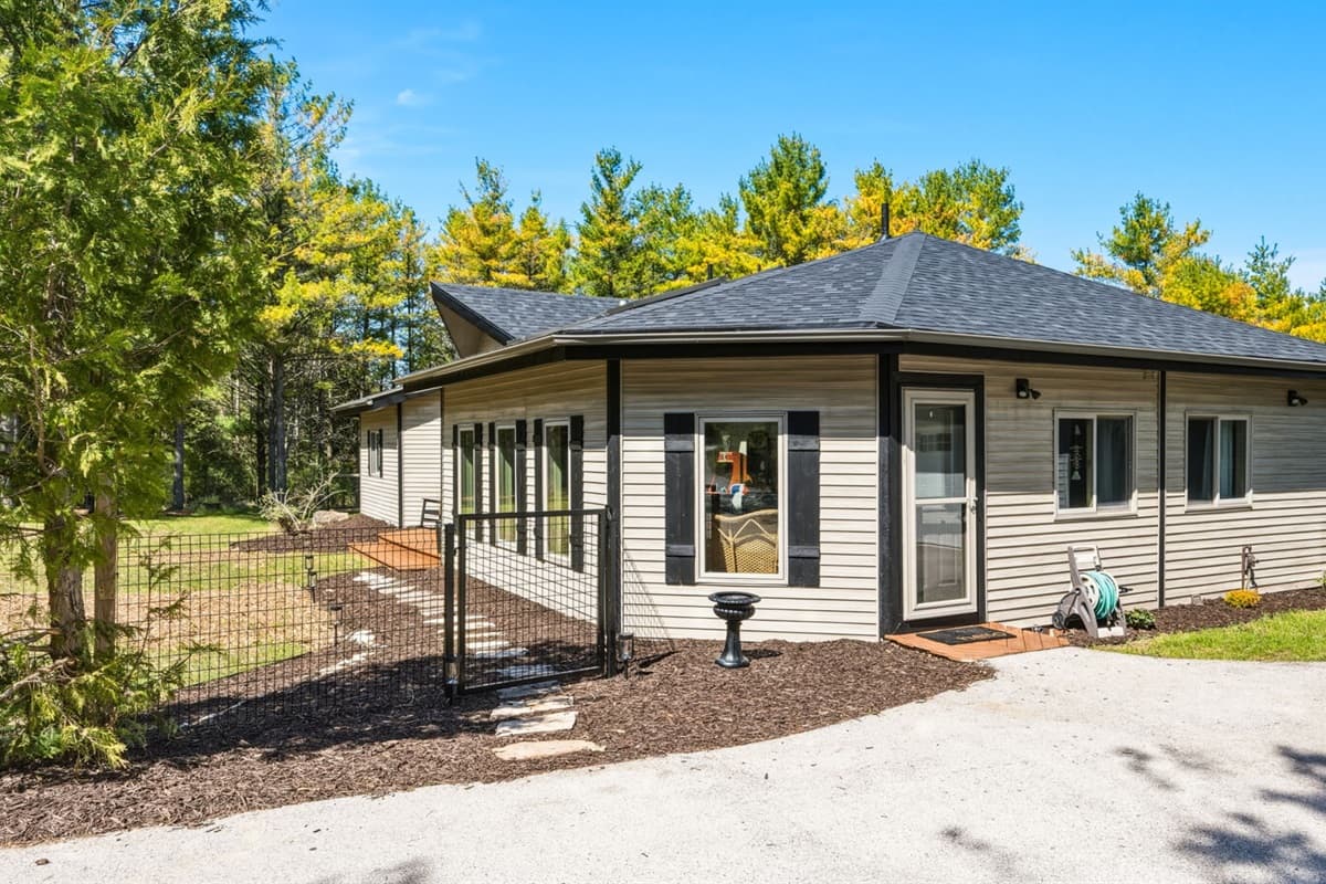 A great space for kids or pets to enjoy the outdoors while you relax, with plenty of room to unwind and take in the quiet Door County setting.