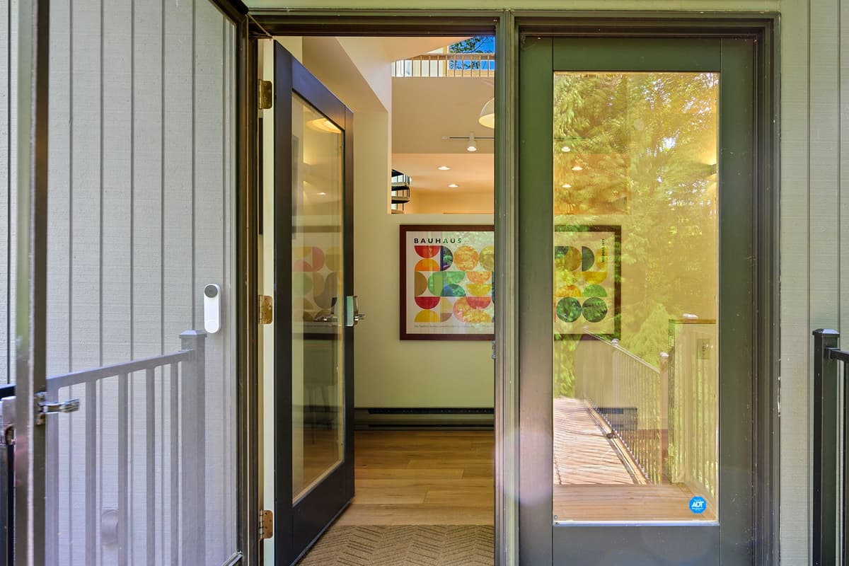 Enjoy easy, convenient access through the home’s keyless front door.