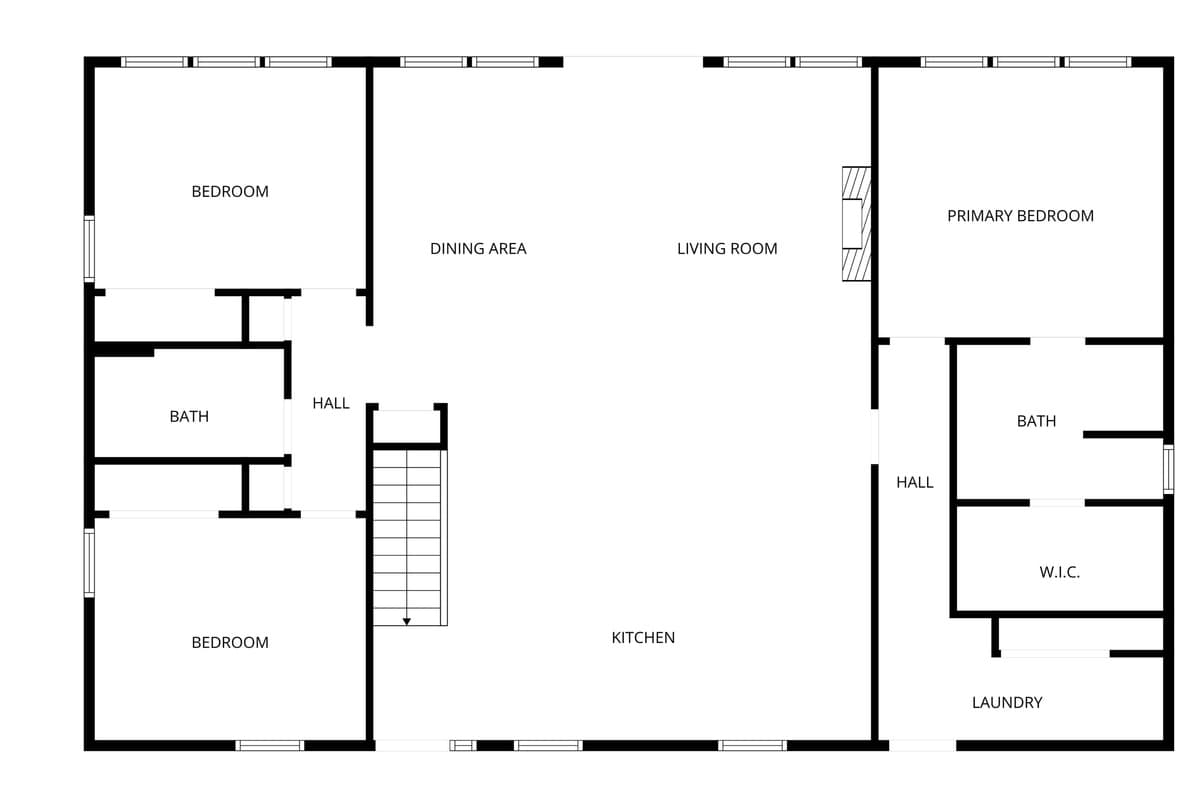 Get a better feel for the space with a look at the floor plan.