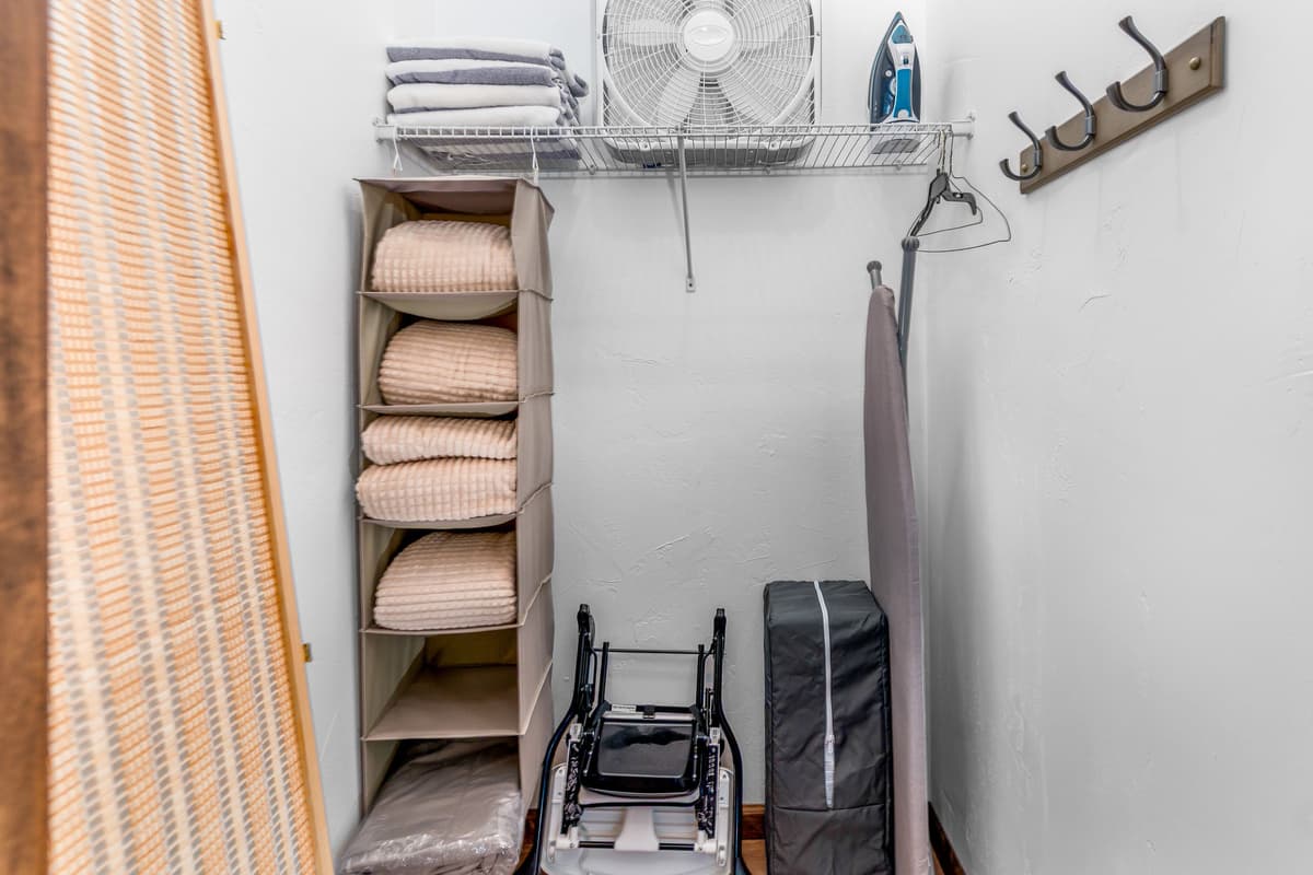 An iron and ironing board are provided for your convenience during your stay. 