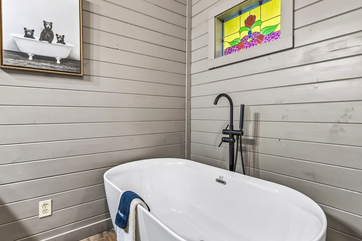 Soak in the warm water and let the day melt away in comfort.