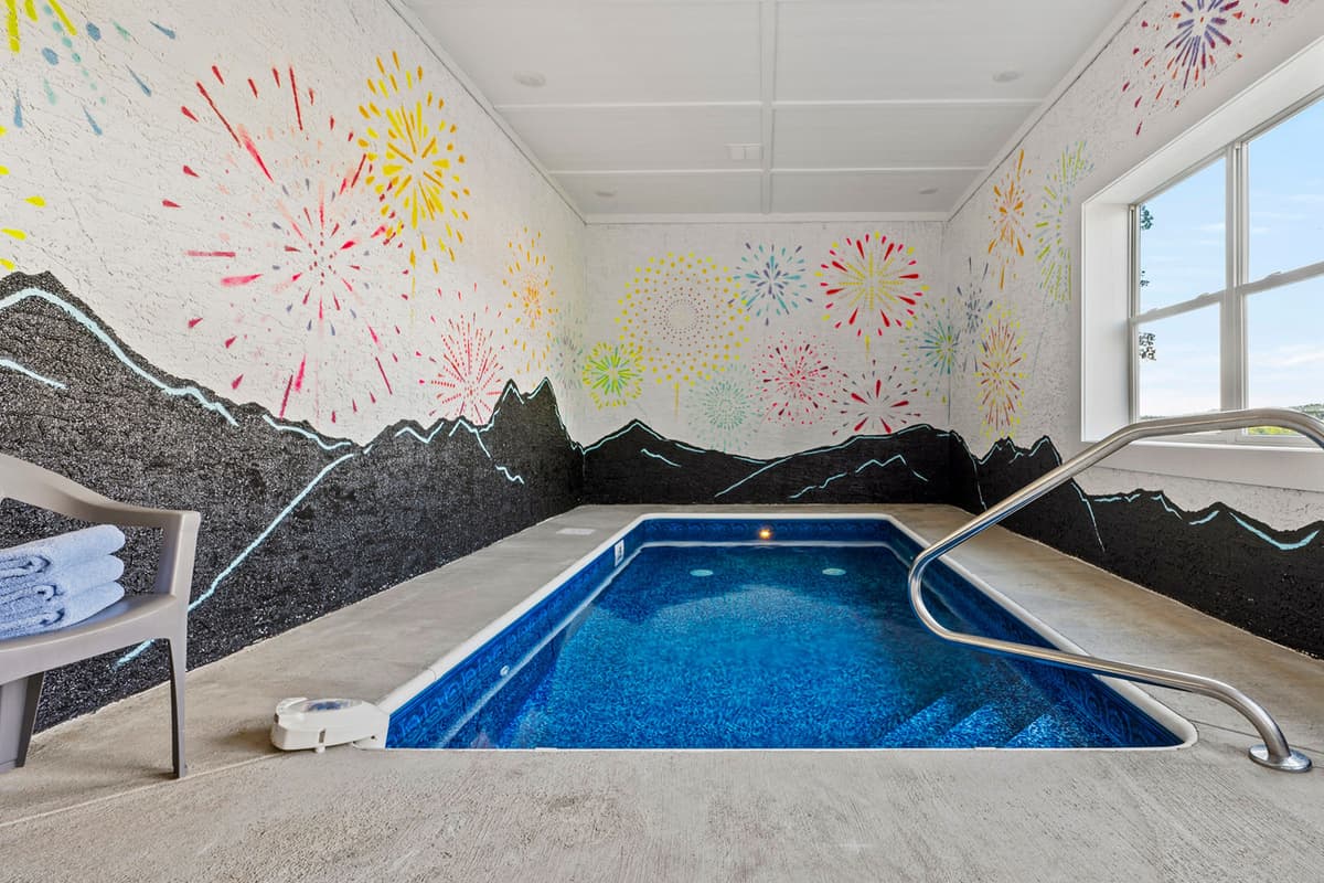 Make unforgettable Smoky Mountain memories with a little poolside fun right at your cabin!