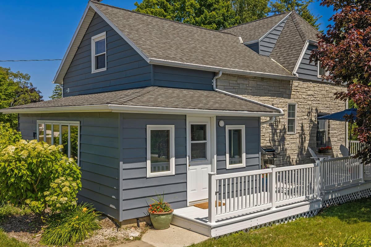 The home’s classic farmhouse character creates a warm and comfortable atmosphere throughout.