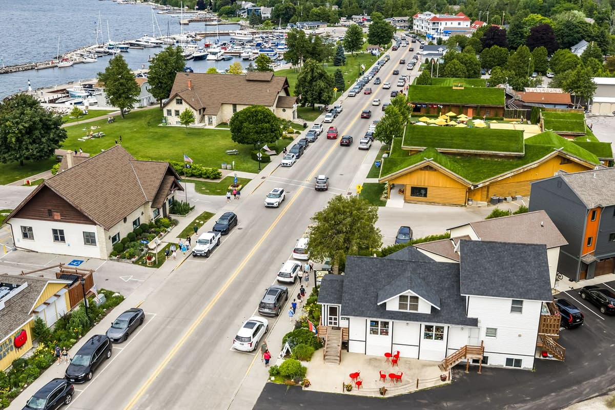Enjoy a meal at a local restaurant or browse the charming shops throughout the area.