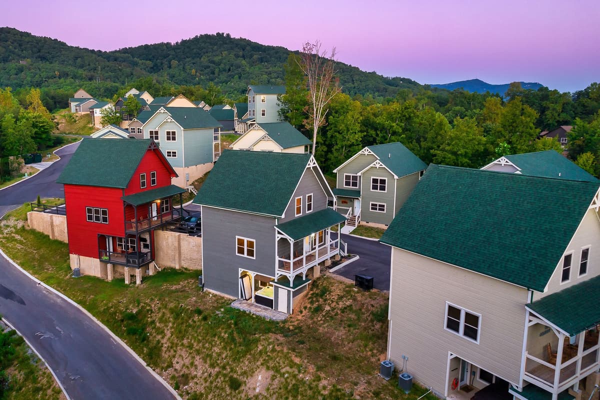 Enjoy the peaceful charm of a quiet neighborhood during your Pigeon Forge getaway.