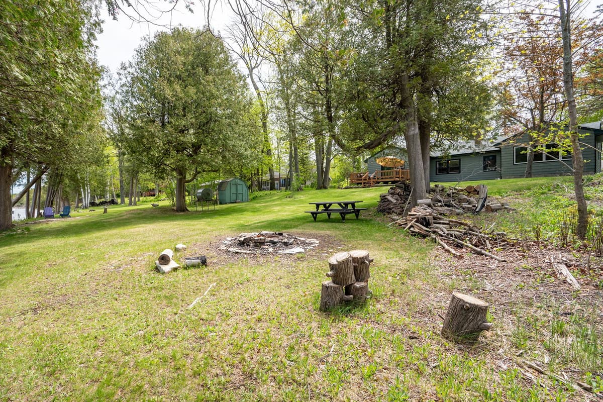 Outdoor spaces offer opportunities to enjoy the fresh air and scenic landscape.