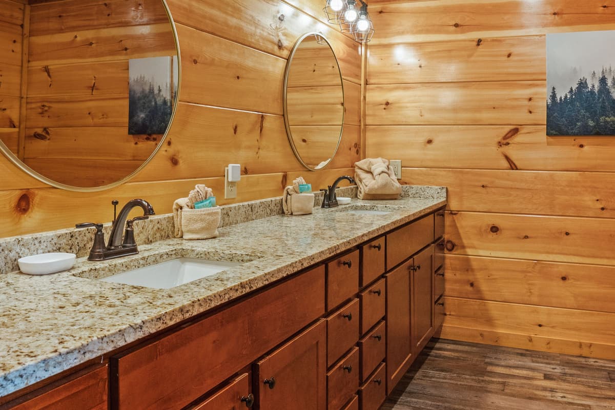 Enjoy a clean and inviting bathroom designed to make your stay comfortable and convenient.