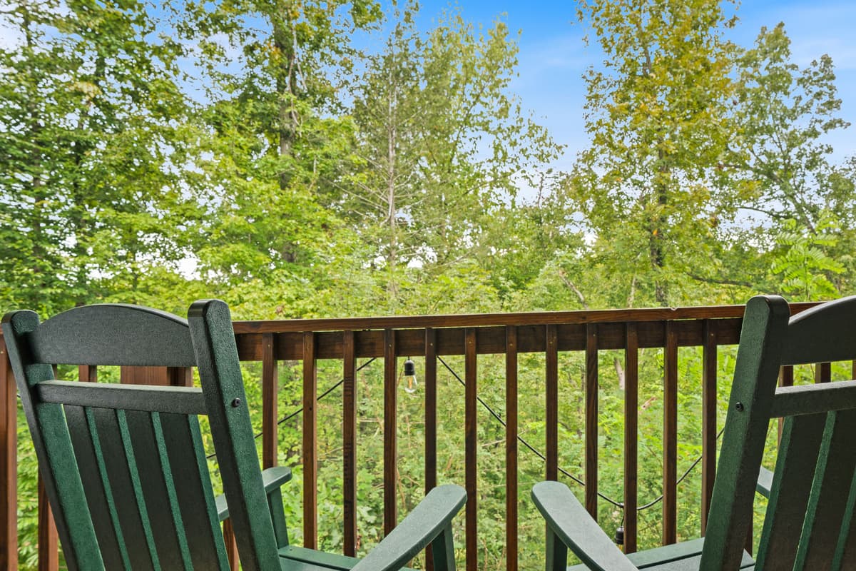 Spend your mornings sipping coffee on the porch and soaking in the fresh mountain air.