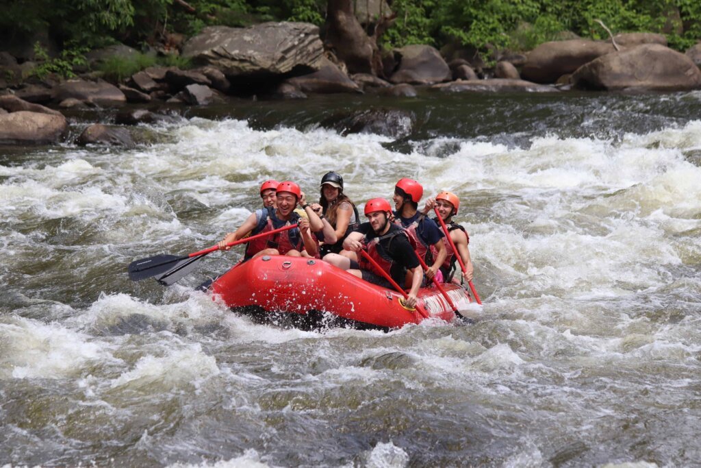 water rafting