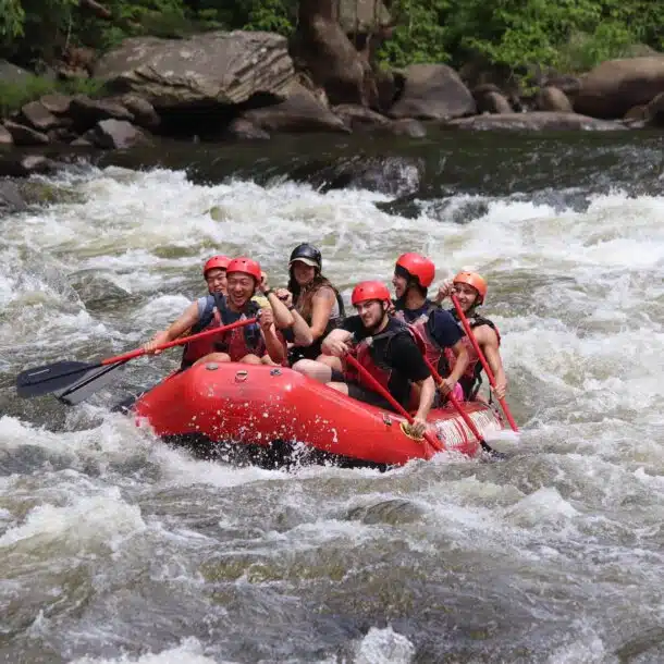 water rafting