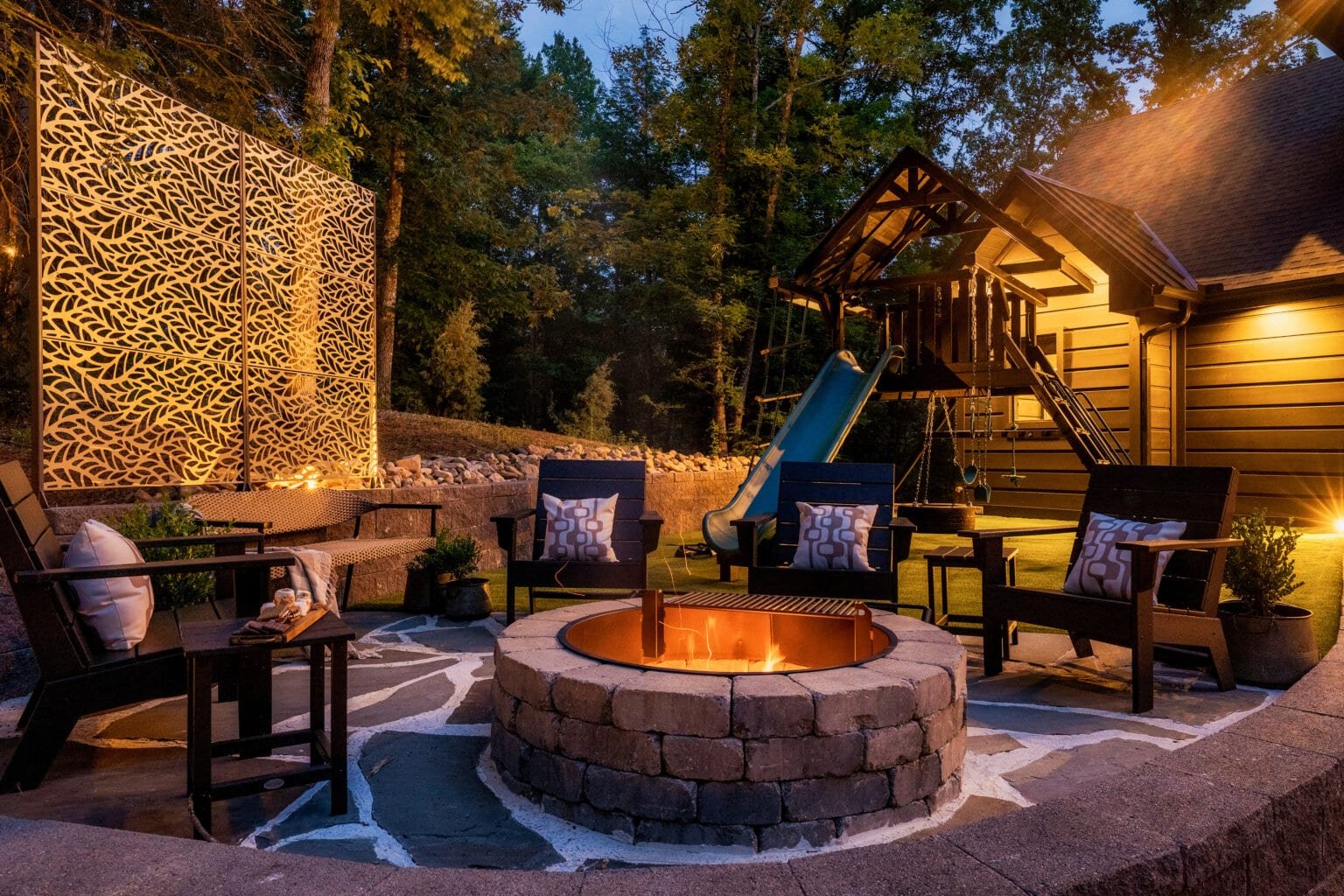 Enjoy year-round swimming in this impressive indoor pool