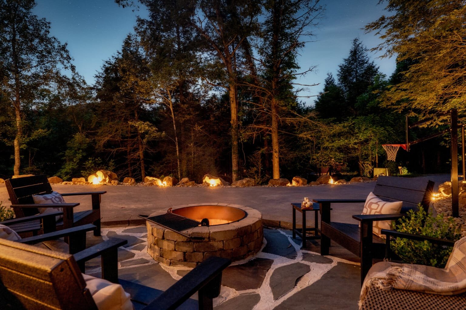 Enjoy year-round swimming in this impressive indoor pool