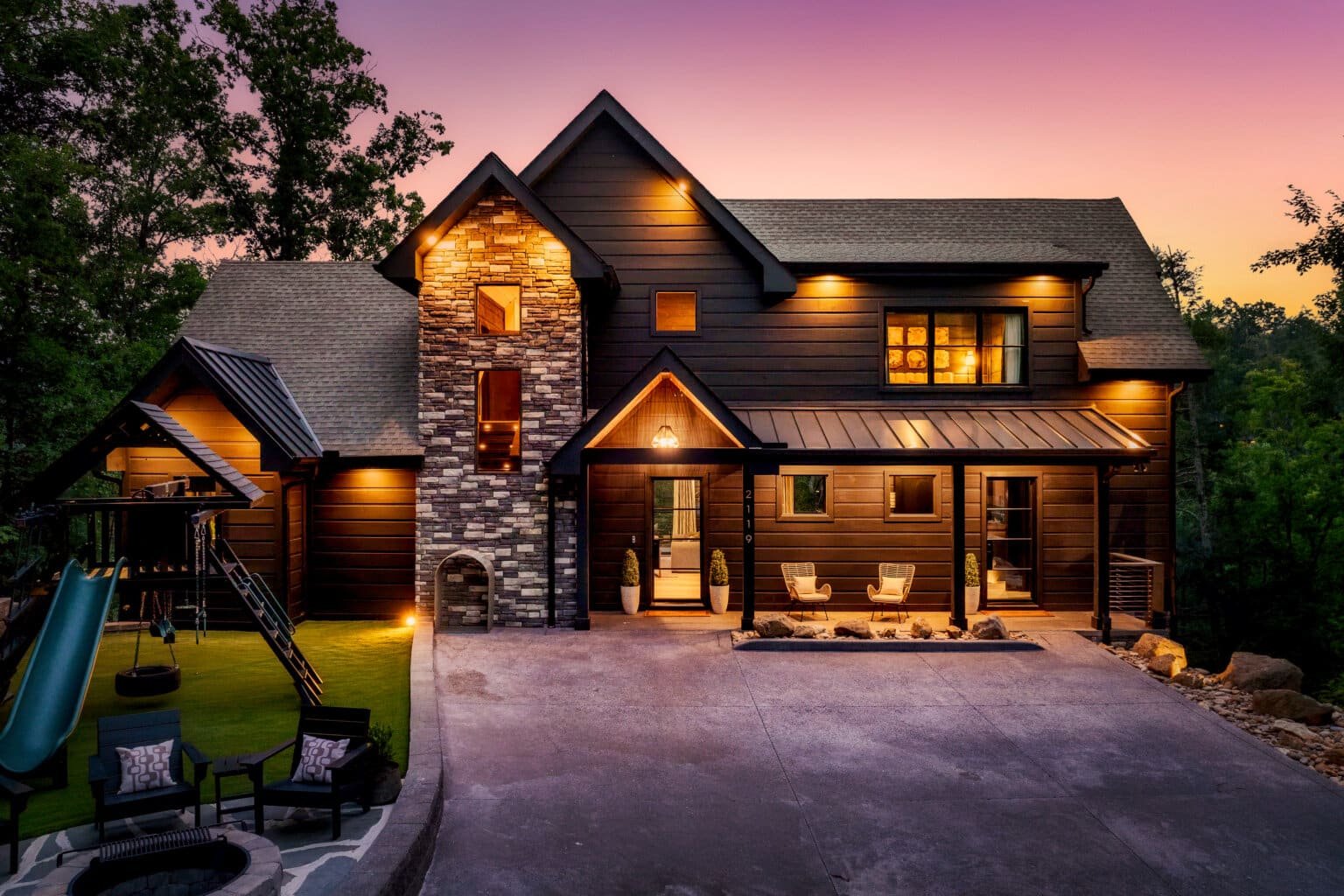 Enjoy year-round swimming in this impressive indoor pool