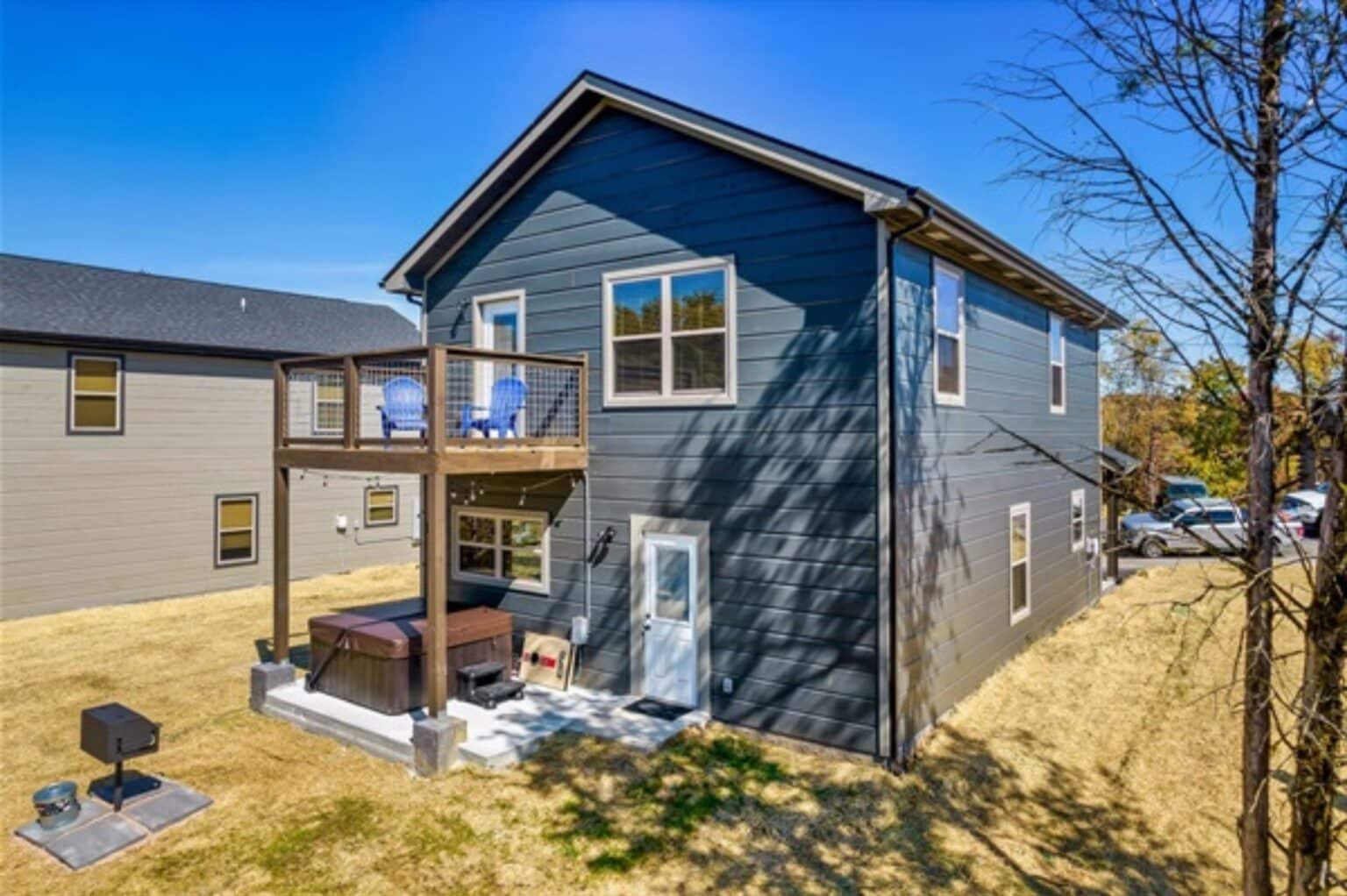 Cozy cabin nestled amidst nature's beauty