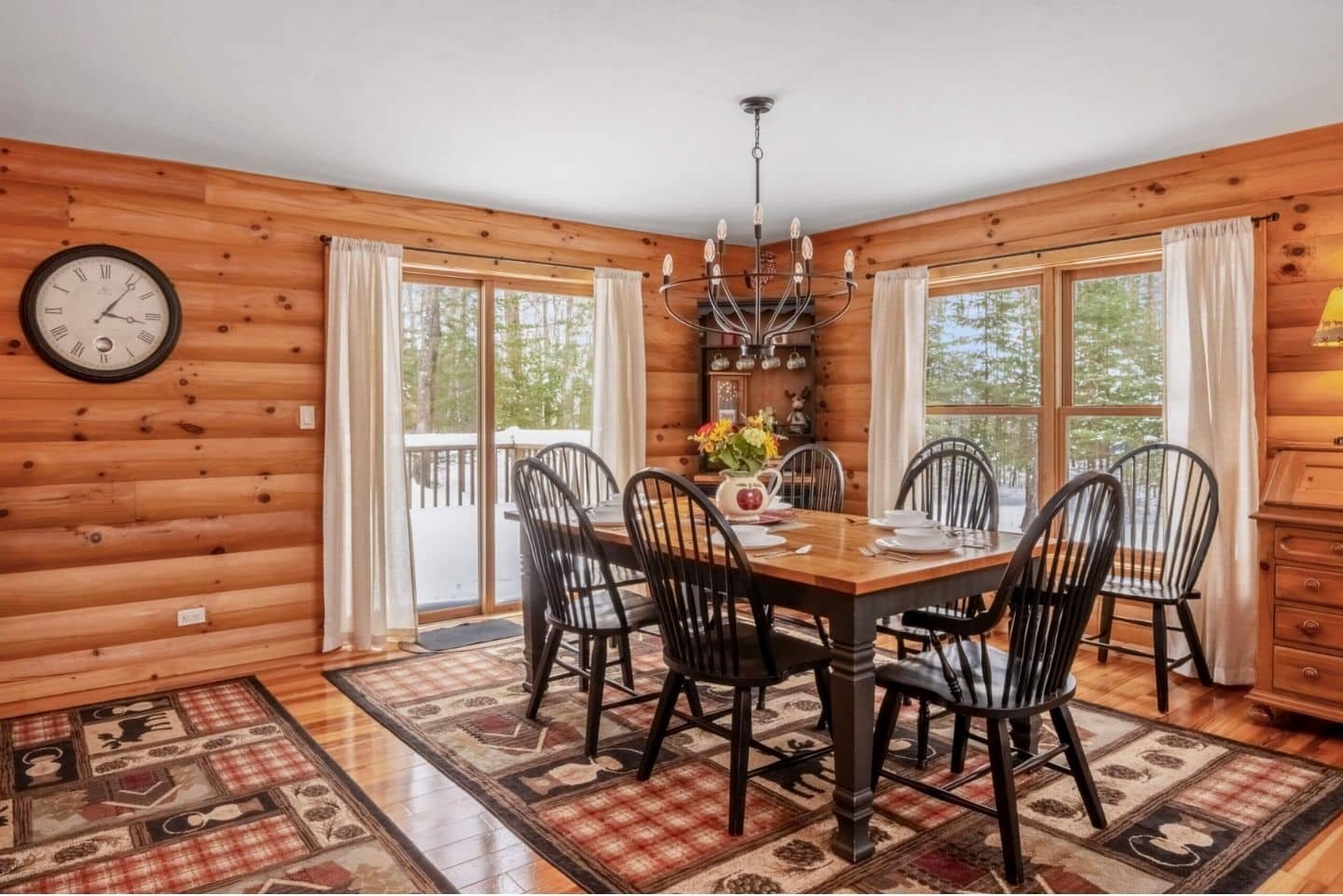 A cozy second living room upstairs—perfect for relaxing