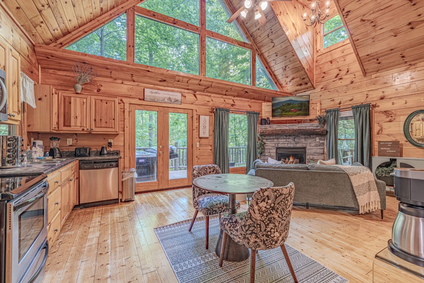 Enjoy the seamless flow of the main living space