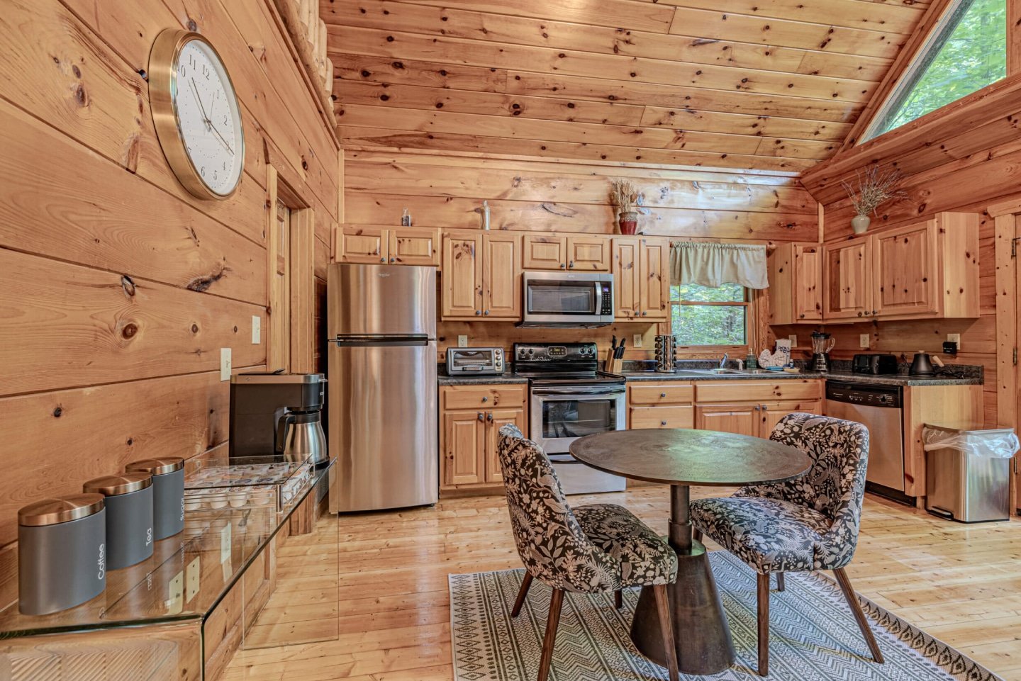 This inviting open-concept great room offers ample space to relax, dine, and gather